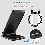 Google Stand, Apple Wireless Charger Samsung, Qi Phone Charging Dock for Pixel Fold 7 Pro 7a 6 5 4 3 XL, iPhone 14 Plus 13 12 11 Pro Max, Galaxy S23 Ultra S22 S21 FE S20 Note 20 - Image 6