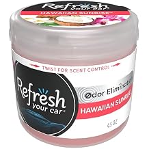 Refresh Your Car! Gel Can Hawaiian Sunrise Scent, 4.5 oz