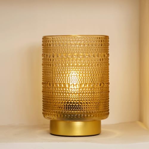 ULAROOM Battery Operated Lamp with Remote Control, Cordless Table Lamps