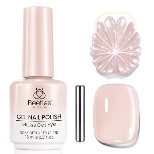 Gelab Cosmetics LLC Beetles Nude Gel Nail Polish - 15ml Neutral Brown Base Color Fall Gel Polish Nail Concealer Mocha Sheer Translucent Effect Soak Off UV LED French Nail Art Manicure