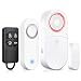 Wireless Door Bell Recordable BITIWEND Wireless Doorbell Chime with Self-powered Push Button,Door Bell Chime with 150ft Range, 8 Melodies+1pc DIY Record Sound,LED indicator,4 Level Volume