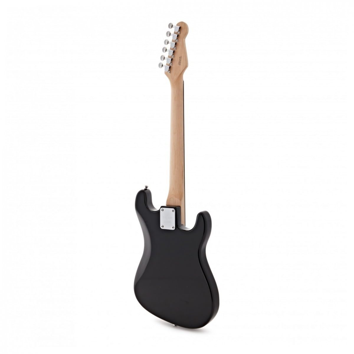 Chitarra Elettrica 3/4 LA Mancini Nera con Ampli 10W | Per giovani mancini, scala e corpo più piccoli, design leggero e durevole, accessori essenziali inclusi
