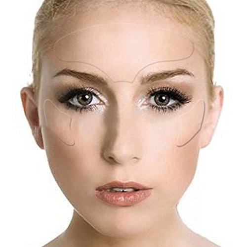 Anti Wrinkle Face Pads for Eyes and Brows Medical Grade Silicone Invisible Pad Anti-aging Prevent Face Wrinkle