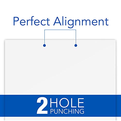 Image of Swingline 2 Hole Punch, Hole Puncher, SmartTouch with Edge Guide, 20 Sheet Punch Capacity, Low Force Required, Black /Gray, 6 Pack (74135CS)
