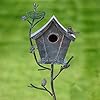 WEMPOLU Metal Birdhouses for Outdoors with Pole Bird House Stand for Outside Garden Decoration (54.33”) WEMPOLU Metal Birdhouses for Outdoors with Pole Bird House Stand for Outside Garden Decoration (54.33”)