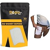 Swipe And Wipe - Adhesive Hand Wipes - 30 Sheets - Stick-On Over Clothing - Heavy Duty Cleaning Wipes for Painters, Mechanics, Grease - Tear-Resistant, Super-Absorbent, Disposable, 6x9 Inch, 1 Pack