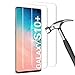 Produktbild UNIY Panzerglas Schutzfolie für Samsung Galaxy S10 Plus, Kristall klar Anti Fingerabdruck Panzerglasfolie, 9H Härte Anti-Kratzen Glas, Gehärtetem Glas Displayschutzfolie [2 Stück]