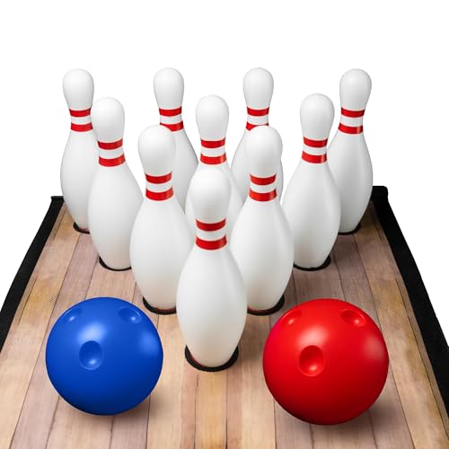 ActiveJoy - Mini Kids Bowling Set - Bowling Games for