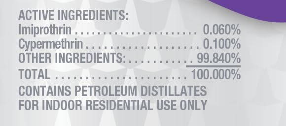 Miniatura 14 de Raid Ant & Roach Killer Spray para insectos listados, sigue matando durante semanas, aroma a lavanda, 17.5 onzas (paquete de 2)