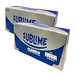 Sublime Chocolate Peru Con Leche Y Mani/chocolate with Milk and Peanuts 2 boxes of 24 pieces