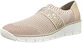 Weiches Obermaterial Rieker Damen 537T6 Slipper, Pink (altrosa-Beige/altrosa/Rose), 42 EU
