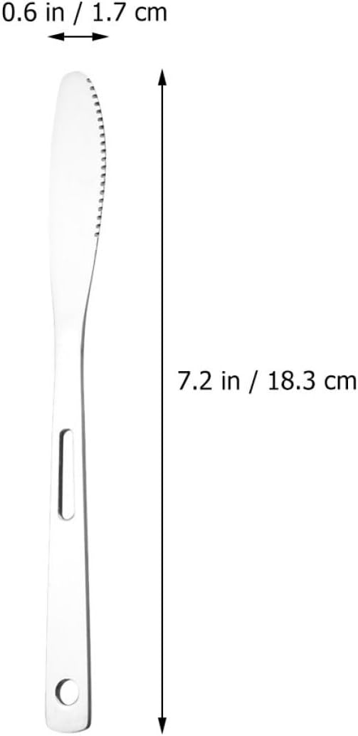 Portable Stainless Steel Camping Flatware Set 3pcs Fork Cutter Spoon with Hook, Food-grade Outdoor Travel Tableware for Picnic and Hiking