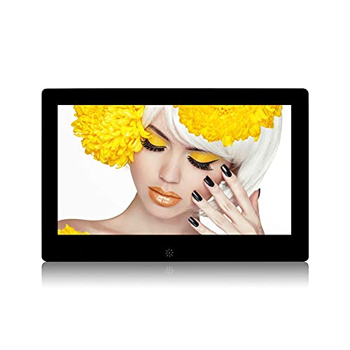 Álbum de fotos electrónico inteligente LED de 10'' para regalar recuerdos familiares entrañables 4