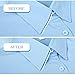 Ymapinc Dress Shirt Collar Inserts, 50PCS 2.17