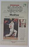 Paul Molitor Minnesota 3000 Hits 1996 Star Tribune Newspaper 147893