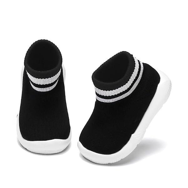 Engtoy Baby Shoes Toddler Walking Shoes Baby Sock Shoes Infant Non-Slip Breathable Slippers Boys &Girls Slip On Sneakers by Engtoy - Used condition - US$14.67