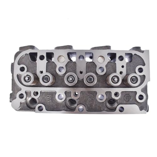 Image of D1105 D1105-E2B D1105-E3B /E4B Complete Cylinder Head W /Full Gasket Kit for Kubota RTV1100 RTV1100CW9 RTV1140CPX Excavator KX41-2 KX61-2 ZD28 ZD1211 U25S B2400 B2410 B2620