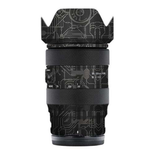 Film de protection pour objectif Tamron 35-100mm F2.8 Nikon Z autocollant motif circuit titane
