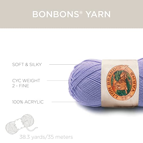 Lion Brand Yarn LBY-951 Bonbons Yarn Pack Brights thumb #2