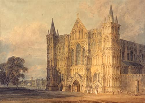 Affiche de arts paysage Salisbury par Turner, décoration murale en toile