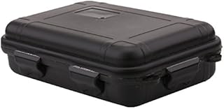 Survival Storage Box Outdoor Survival Storage Box Plastic Shockproof Waterproof Container Airtight Case Carry Box for Outdoor Activities Travel or Home Use 2 Colors 2 Sizes