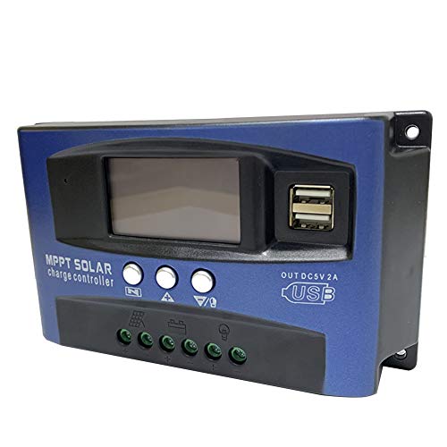 Solaranlage Mppt-ladecontroller 12v / 24v Solarpanel Batterieladeregler 30a Mit LCD-anzeigen-USB-anschluss