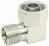 Four Seasons 15209 90° Tube O To Male Insert O Ring, Steel, Adapter, A/C Fitting