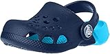 Revestimiento: Sin forro Crocs Electro Kids Unisex Niños Zuecos, Azul (Navy Electric Azul), 33/34 EU