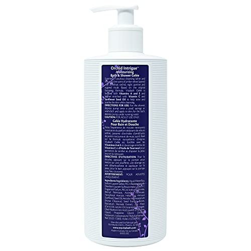 Vitabath Orchid Intrigue Moisturizing Bath & Shower Gel Wash Alluring Botanical Skin-Softening Hydrating & Soothing Skincare, Body Cleanser & Foaming Gelee Bath - Cruelty-Free - 21 Oz #TOP6