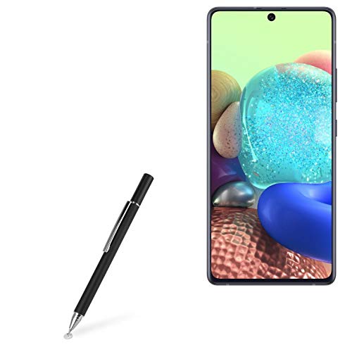 BoxWave Stylus Pen for Samsung Galaxy A71 5G (Stylus Pen FineTouch Capacitive Stylus, Super Precise Stylus Pen for Samsung Galaxy A71 5G - Jet Black