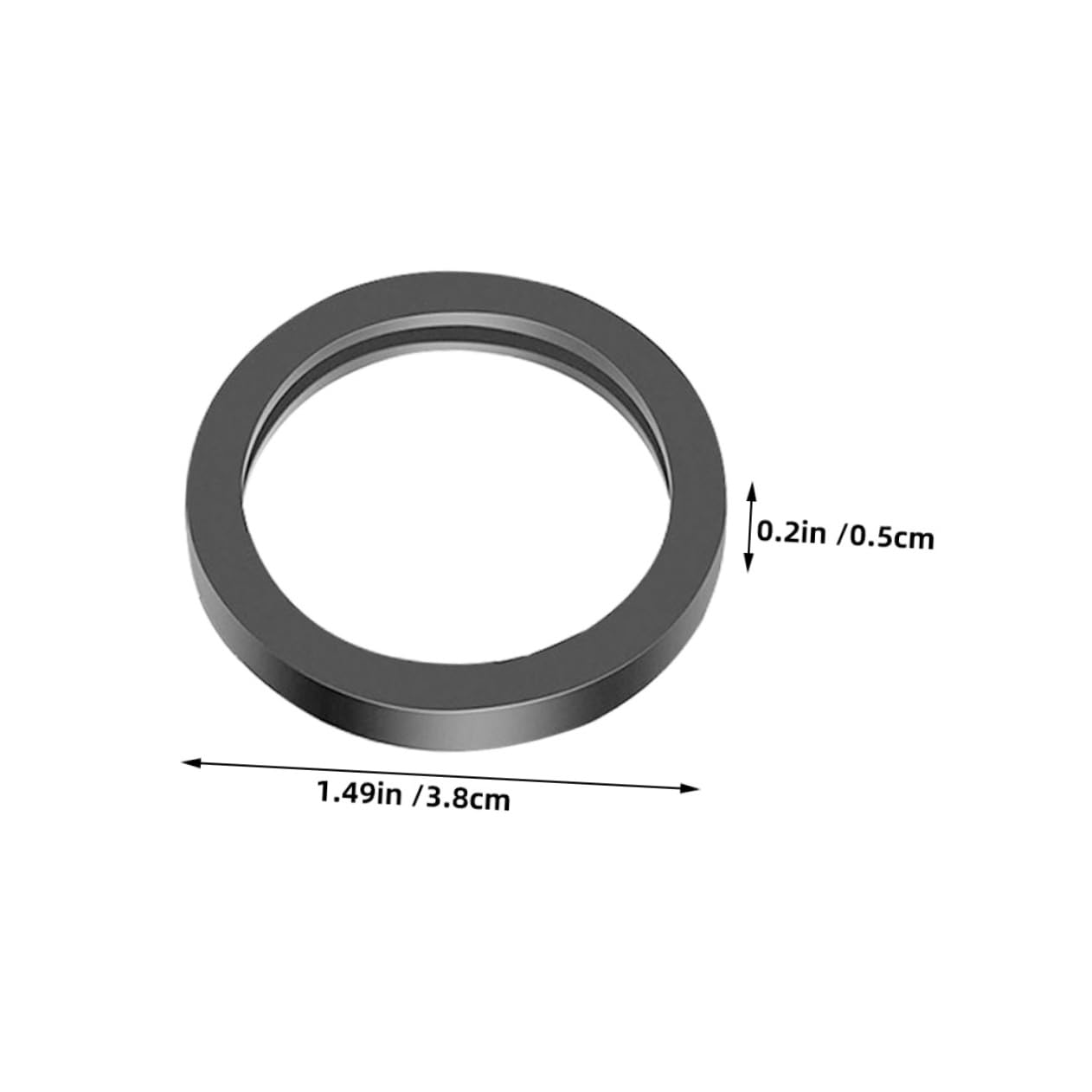 FUNOMOCYA 10pcs Sealing Ring Leak Proof Sealing Gasket Can Nozzle Replacement Can Ring Replacement Can Gaskets Can Spout Gaskets Gas Nozzles for Gas Cans Rubber Black