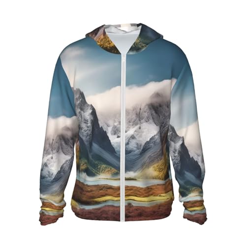 Veste UPF 50+ anti-UV à fermeture éclair et manches longues avec poche