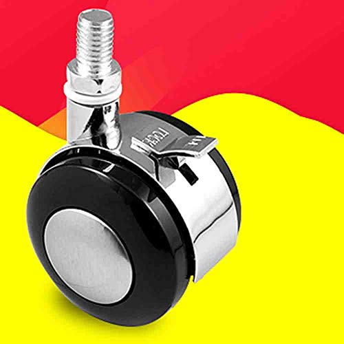 Roulettes roue M8 meuble chariot table roulette pivotante 40mm frein roulement 4pcs