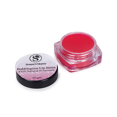 Image of Bubblegum Lip Balm for Daily Care | Smooth Moisturizer for Dry, Rough & Chapped Lips | Helps Soften, Improve Texture & Smooth Finish | Lip Care for Moisture Lock, Hydration & Supple Look