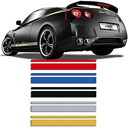 AUTO-STYLE Striping auto-adhésif universel AutoStripe Cool350 - Noir - 2+3mm x 975cm