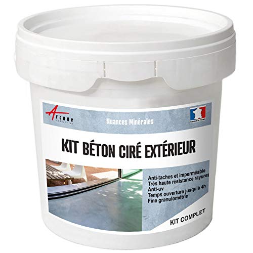 Preisvergleich Produktbild Komplettset Béton Ciré extérieur Arbeitsplatte Feinputz / Sichtbeton.