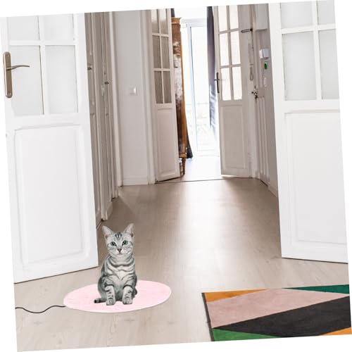 Manta térmica USB para mascotas balacoo 40x40 cm rosa miniatura 6