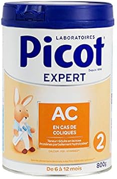 Picot Expert Ac 2 Lait En Poudre Action Coliques 6 12 Mois 800g Picot Amazon Fr Hygiene Et Sante