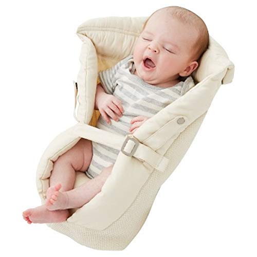 BABIES BLOOM Beige Organic Cotton Baby Sleeping Bag for Newborns (Blanket Bag Pouch) (0-6 Months Maximum), Baby Sleeping Carry Bag-image-4