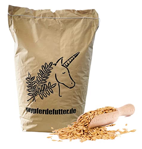mypferdefutter Bio Hafer - 20kg - von bayrischen Feldern - 100% Natur PUR ohne Zusätze und Melasse - angebaut nach den Standards und Auflagen von Naturland