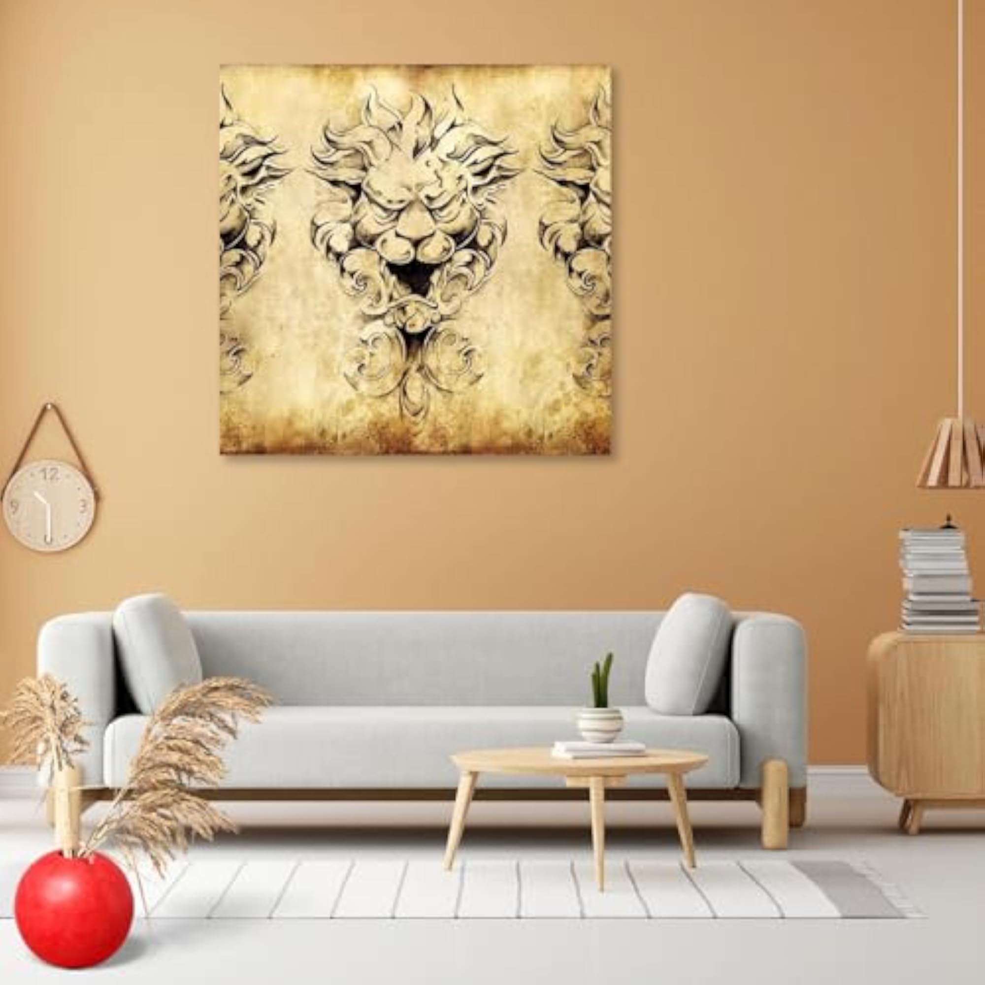 Gargoyle Tattoo Peel & Stick Vinyl Wall Sticker