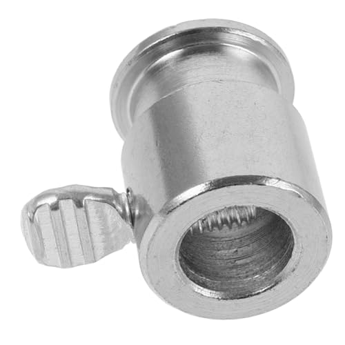 ANDRESLAD Bullone Di Ricambio in Ferro Cromato Accessorio Per Grigliare, Manicotto e Fissatore Per Asta Di Grigliatura, Compatibile Per Barbecue Domestico e All'aperto