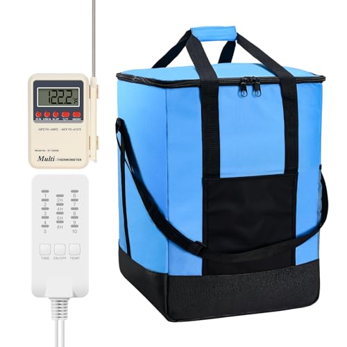 New Generation Bed Bug Heater with Thermometer & Timer, Non-Chemical, Safe for Humans & Pets, Ideal for Home RV & Travel, HBBH-01