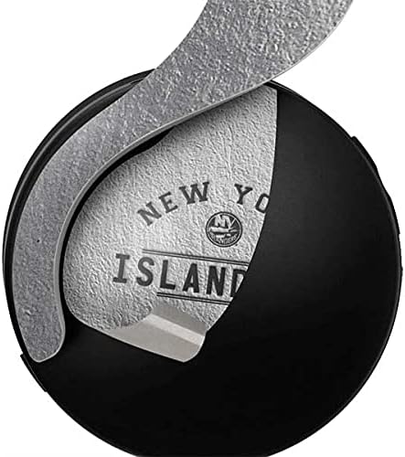 Skinit Decal Gaming Skin Compatible with Pulse 3D Wireless Headset for PS5 - Officially Licensed NHL New York Islanders Black Text Design