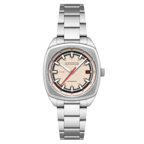 Image of Cadola Men's 38mm Buxton Automatic Watch with Leather Strap CD-1057