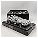 MAQINA 1/18 per DMC-12 Delorean Diecast Modello di Auto Giocattolo Ritorno al Futuro Veicolo Auto da Collezione con La Luce Macchinina per Bambini