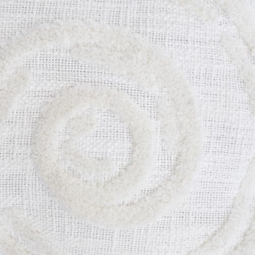 La Haven Living Ivory White Seashell Pillow | 14 Inch Decorative Coastal Throw Pillows thumb #6