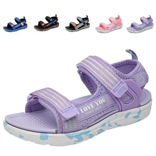 Fadezar Sandalen Mädchen Jungen Sport Outdoor Sandalen mit...