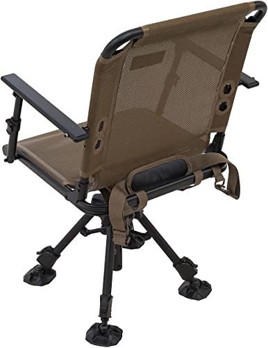 Alps Outdoorz Stealth Hunter Hunting Chair,Adjustable Height Deluxe, Brown - New #TOP1