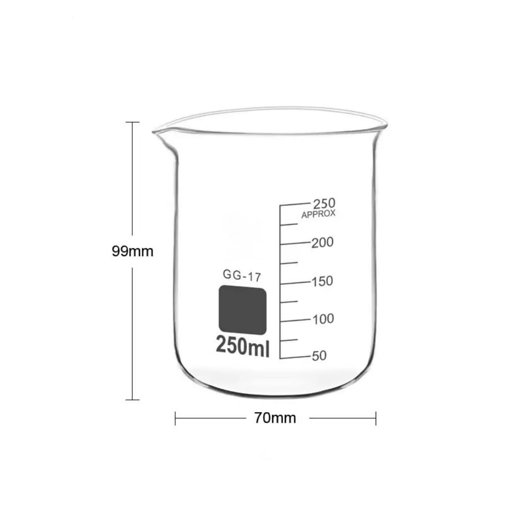Karter Scientific Polypropylene Beaker, 250ml - Single